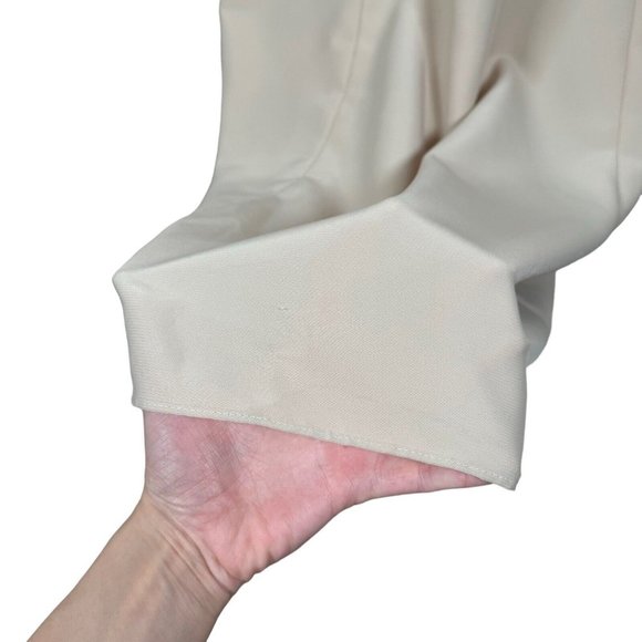 Size 8 CECILY Brown Champagne Beige Beaded Dress - Picture 11 of 15